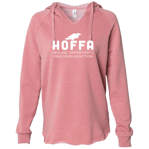 Ladies Dusty Rose Hoody